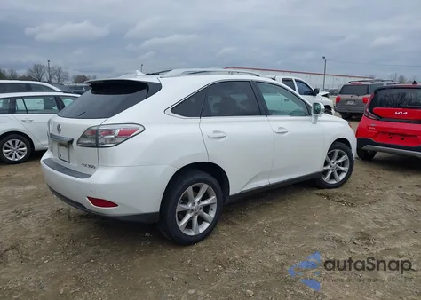 2011 Lexus Rx 350 z USA, uszkodzony, nr VIN JTJZK1BA9B2005067